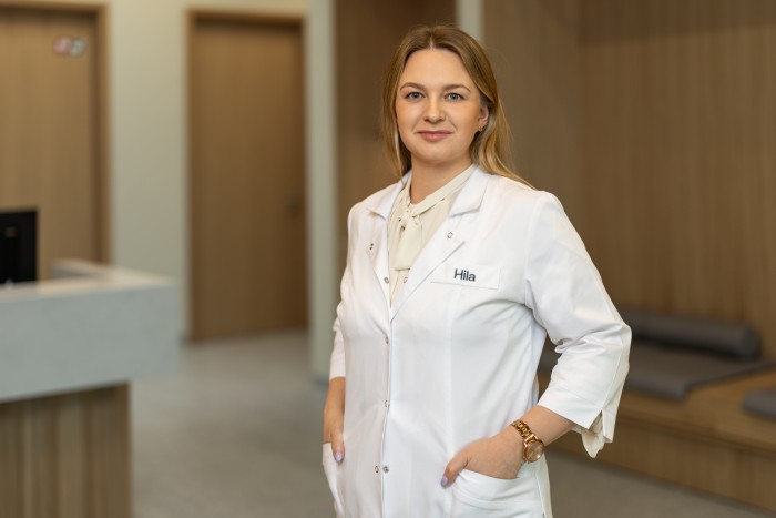 Šeimos gydytoja Kristina Kiliūtė