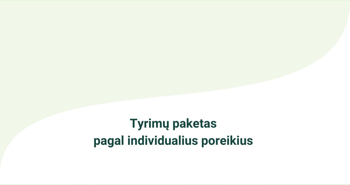 Tyrima individualus