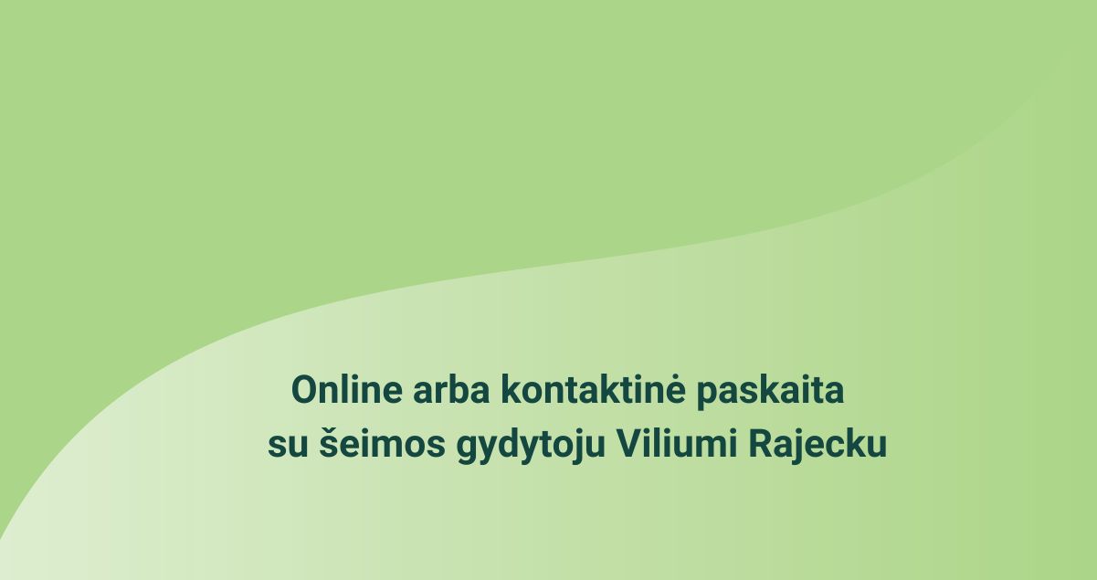 Vilius Rajeckas paskaita H