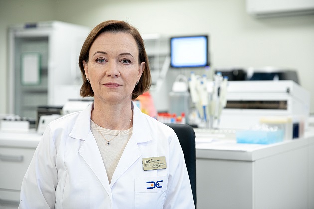 Medicinos diagnostikos ir gydymo centro Laboratorinės diagnostikos centro vadovė Ina Šapranauskienė